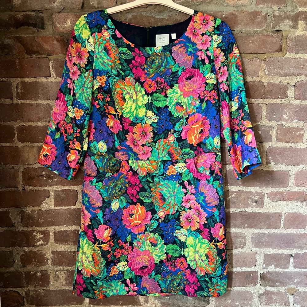 Anthropologie floral mini dress by HD in Paris